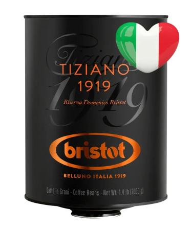 Bristol Coffee in the grains of Tiziano Tin Bank 2kg