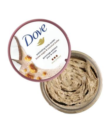 DOVE Body scrub brown sugar and coconut oil - Buy Online on GoSupps.com