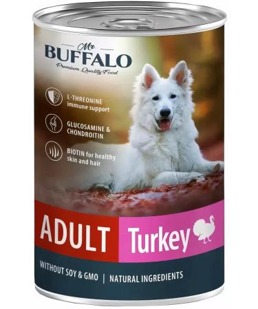 Mr BUFFALO Dog food 400 g 12 pcs