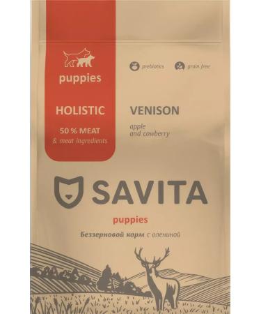 SAVITA Puppy food 4 kg
