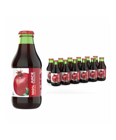 Barinoff Pomegranate juice with sugar 0.25 l glass bottle 264