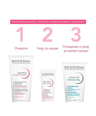 Bioderma Sensibio DS+ Gel Moussant Gel Mousse for washing 200 ml - Buy Online on GoSupps.com