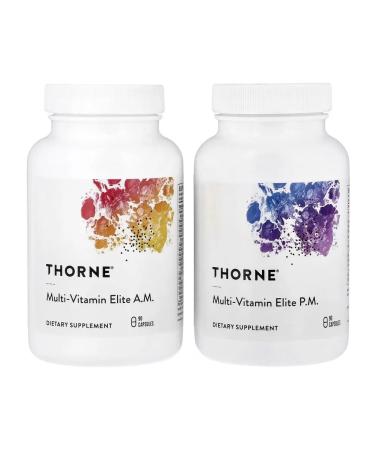 Thorne Research Multivitamins of elite 2 jars of 90 capsules - Buy Online on GoSupps.com