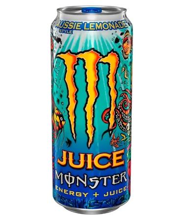 Energetic Monster Energy Aussie Lemonade 0 5l x 12 pcs - Buy Online on GoSupps.com