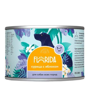 FLORIDA Dog feed 240 g x 12 pcs