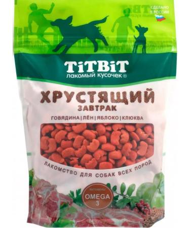 TiTBiT Dog treating breakfast crisp with beef 700 g