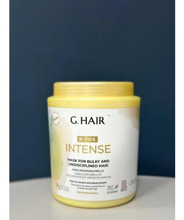 GHAIR Botox Hair Mask Intense Keratin Restoration and Smoothing 1 kg