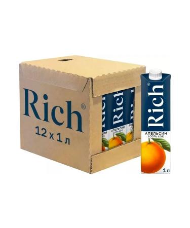 Juice (Rich) Orange 12 pcs 1 liter