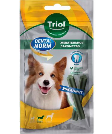 Triol Dental norm a chewing wand with eucalyptus
