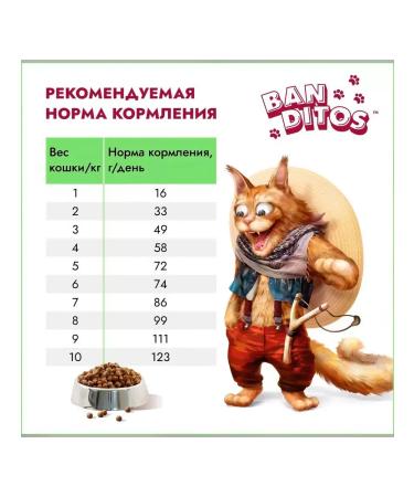 Banditos Cat food 7 kg - Buy Online on GoSupps.com