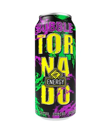 Tornado Energy Tornado Bubble energy drink 0.45l x 12pcs - Buy Online on GoSupps.com