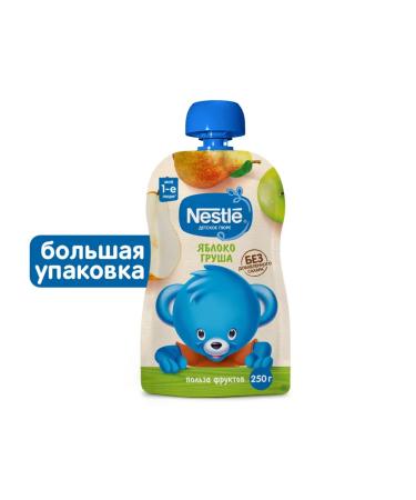 Nestle Mashed potatoes children's fruit apple-brigade 250g 4pcs - Buy Online on GoSupps.com