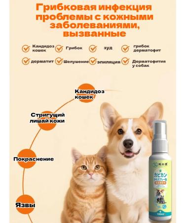 Spray from cutting lichen for and cats with a good effect - Buy Online on GoSupps.com