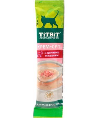 TiTBiT Cotton treat cream-soup with veal 10 g x 16 pcs
