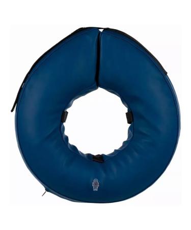 Protective collar for dogs inflatable blue m-l 45-57 cm