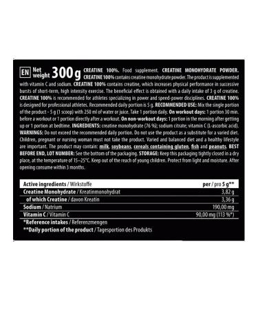 Trec Nutrition Creatine 100% 300 g creatine monohydrate - Buy Online on GoSupps.com