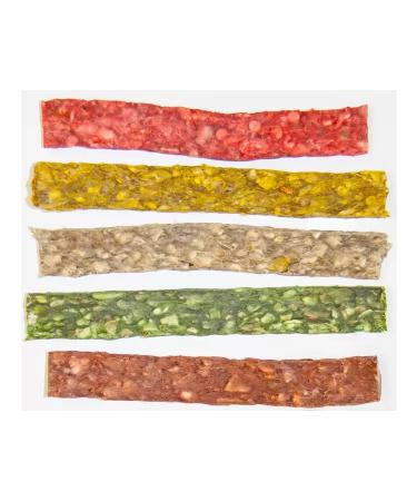 Zoonik Color chewing strips 5x0.7 mm 9-10 g 100 pcs - Buy Online on GoSupps.com