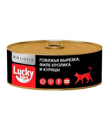 Lucky bits Cat food 100 g x 12 pcs