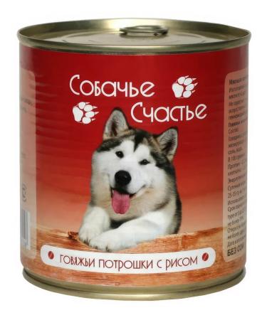 A dog's happiness Dog feed 750 g x 12 pcs