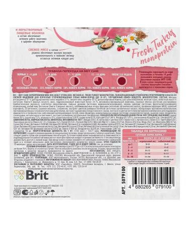 Brit Dog food 400 g - Buy Online on GoSupps.com