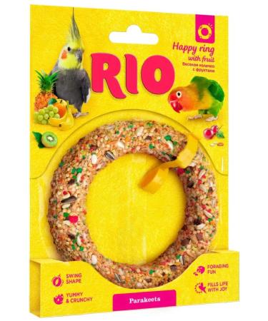 RIO Tigor-toy Funny ring for medium parrots 85 g