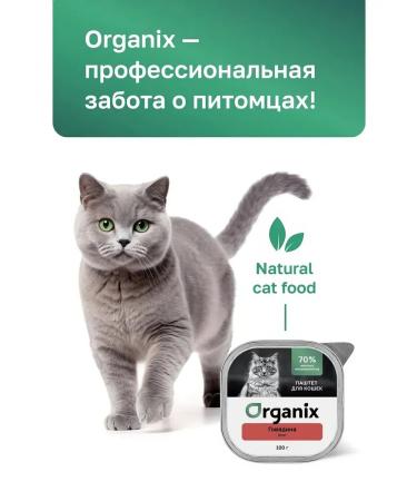 Organix Cat food 100 g x 15 pcs - Buy Online on GoSupps.com