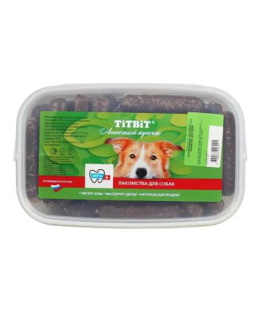 TiTBiT Dental's treat+ sausages mini for dogs 1.4 kg