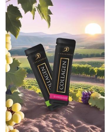 Fanagoria Collagen Sea stick White grapes in a box 15pcs