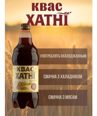 HATNI Kvass certificate 1.9 liters - Buy Online on GoSupps.com
