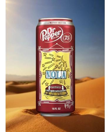 Dr Pepper NOLA sparked drink 2 pcs 473 ml USA - Buy Online on GoSupps.com