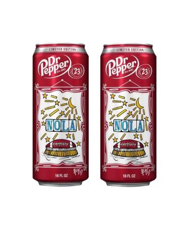 Dr Pepper NOLA sparked drink 2 pcs 473 ml USA - Buy Online on GoSupps.com
