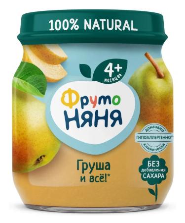 Frutonyanya Puree fruit pear from 4 months 100g