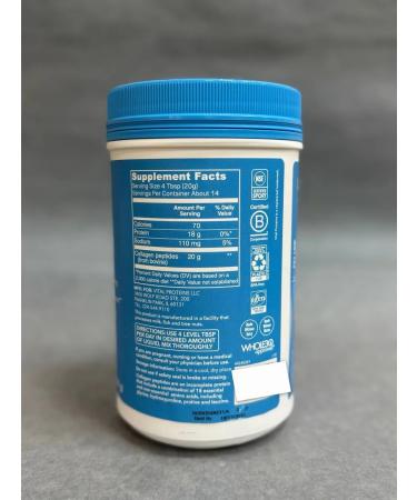 Vital Proteins beef collagen peptides 284 g - Buy Online on GoSupps.com