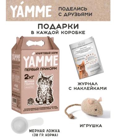 Yamme Feed holistic for kittens with salmon 2 kg of Yammi - Buy Online on GoSupps.com