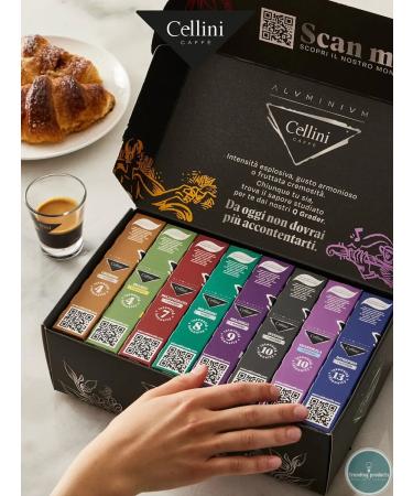 cellini caffe Coffee in Nespresso Original Intrepido 10pcs - Buy Online on GoSupps.com