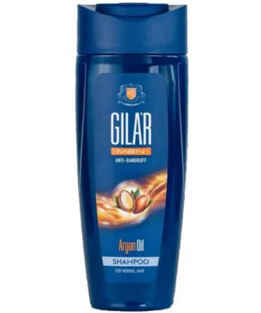 GILAR Hair shampoo male Argan Oil 400 ml 2 pcs - Buy Online on GoSupps.com