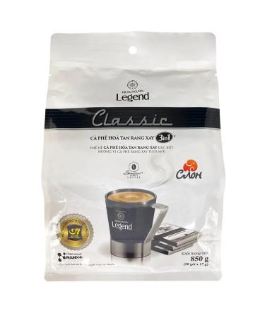 Trung Nguyen Legend Vietnamese soluble coffee Legend Classic 3B1 50 packages - Buy Online on GoSupps.com