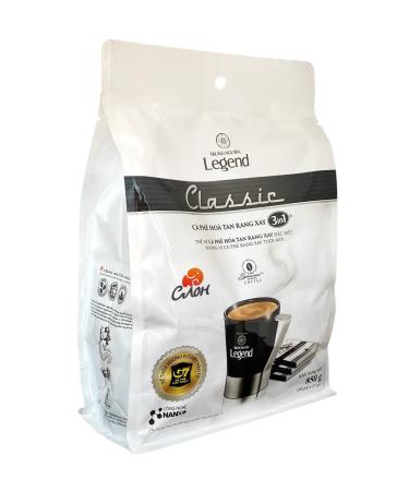 Trung Nguyen Legend Vietnamese soluble coffee Legend Classic 3B1 50 packages - Buy Online on GoSupps.com