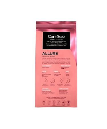 COFFESSO Grain coffee Allure 250 g - Buy Online on GoSupps.com