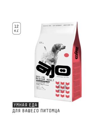 AJO with buckwheat for dogs of medium breeds 12kg