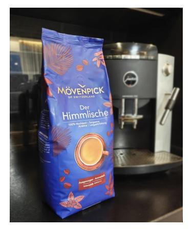Movenpick Coffee in grains DER HIMMMLISCH 1000g - Buy Online on GoSupps.com