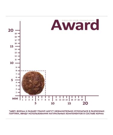 AWARD Dry food for cats duck and turkey 1.5 kg - Buy Online on GoSupps.com