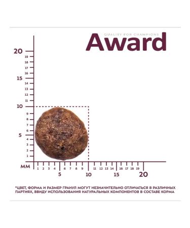 AWARD Dry food for dogs lamb and turkey 1.5 kg - Buy Online on GoSupps.com
