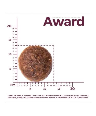 AWARD Dry food for dogs turkey and chicken 12 kg - Buy Online on GoSupps.com