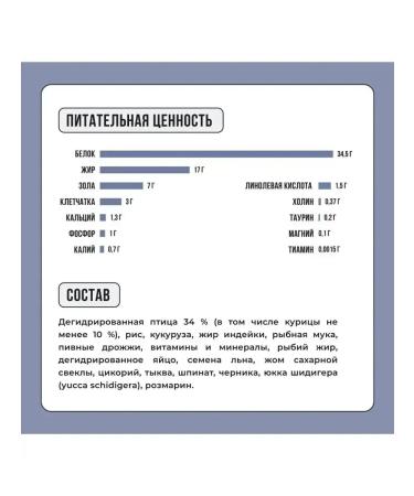 BOWL WOW Dry food for kittens with chicken and blueberries 400 g - Buy Online on GoSupps.com