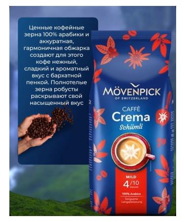 Movenpick Schumli light -shared coffee in grains 1000g - Buy Online on GoSupps.com