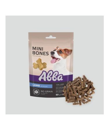 ABBA A treat with a lamb for dogs 60 gr 4 pcs