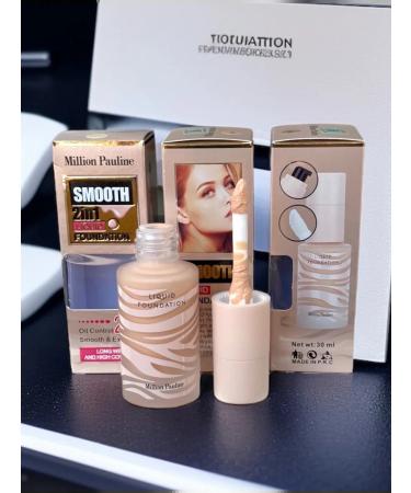 LuNa Cosmetics Tonal cream and conciller 2 in 1 Million Pauline Original 03 - Buy Online on GoSupps.com
