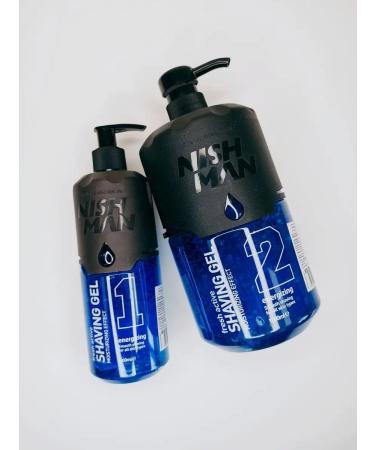 NISHMAN Male shaving gel transparent - Buy Online on GoSupps.com