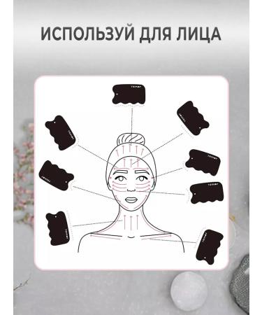 Trimay Natural scraper of the gouache for the face massage ceramic - Buy Online on GoSupps.com